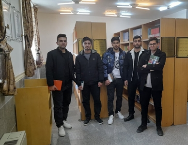 تور بازدید از کتابخانه دانشکده پرستاری دورود برای دانشجویان جدیدالورود فوریت های پزشکی